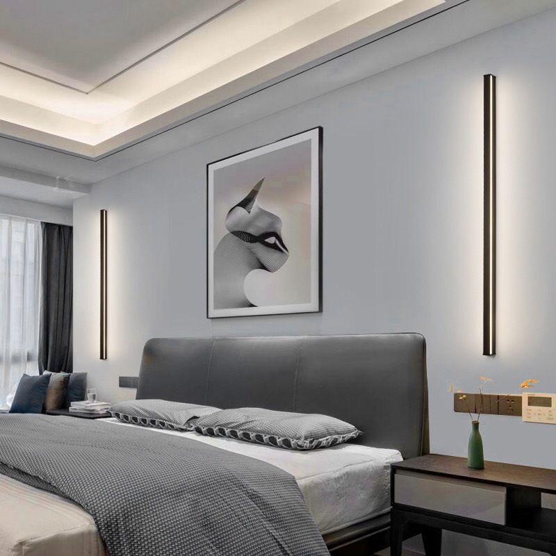 Linéair Minimalist LED Wall Light – Vertical & Horizontal Ambient Bar Lamp