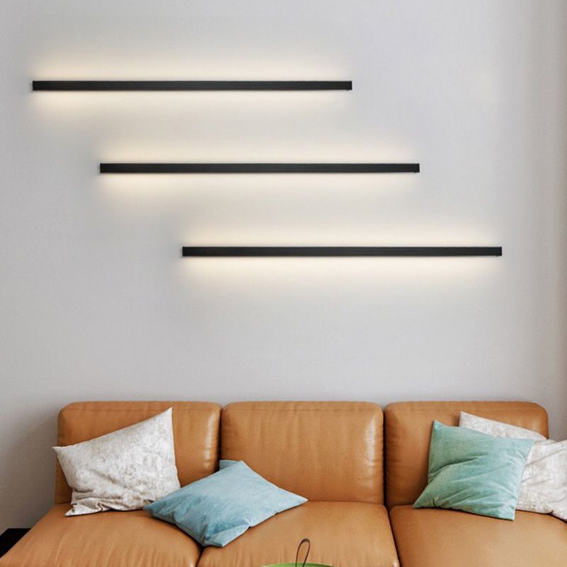 Linéair Minimalist LED Wall Light – Vertical & Horizontal Ambient Bar Lamp