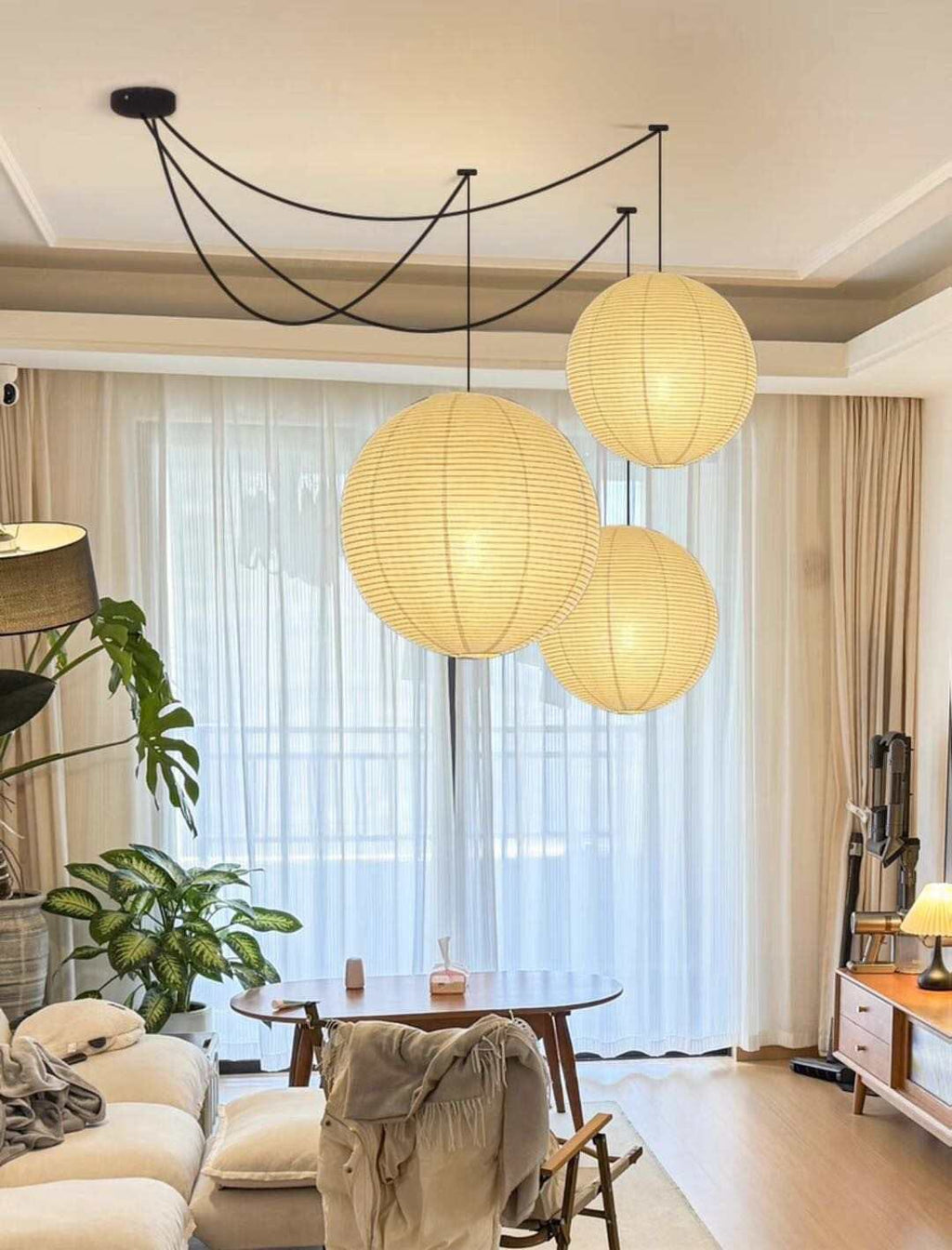 Vrimlo Papierballon-Hängeleuchten