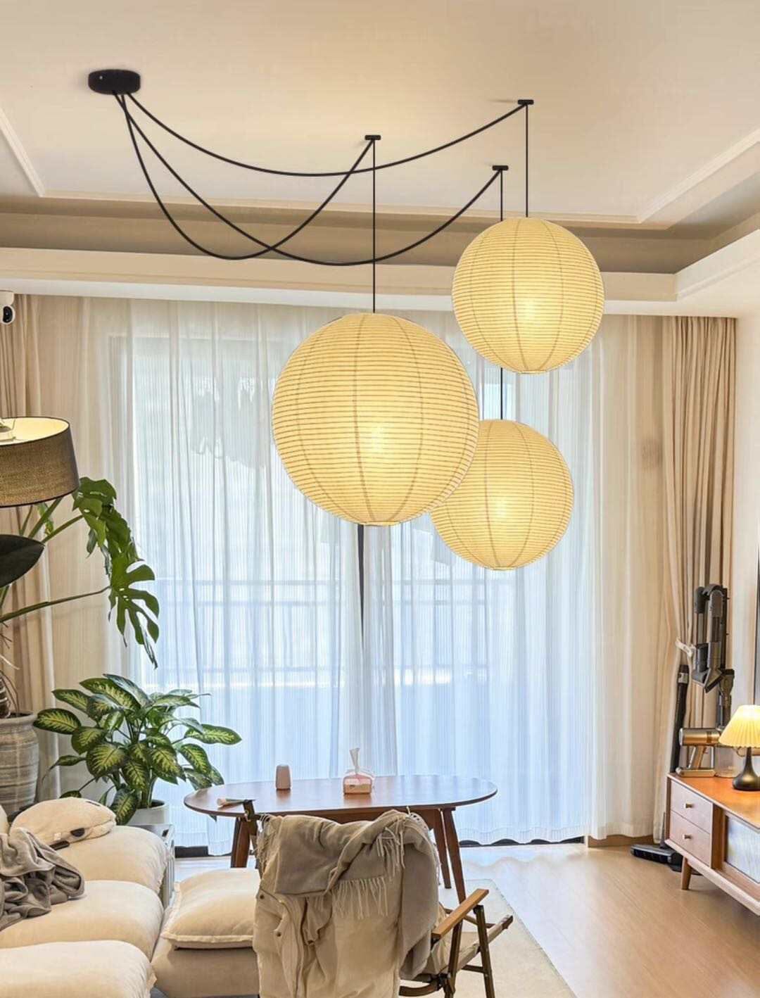 Vrimlo Papierballon-Hängeleuchten