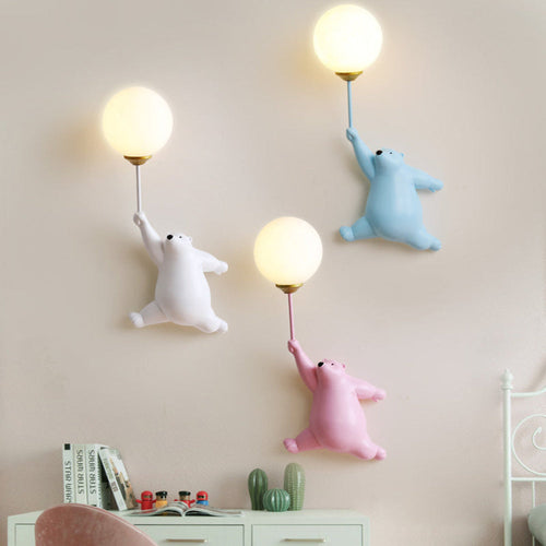 GlowBuddy - Karhu-ilmapalloseinälamppu