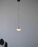 LumiShroom – Handcrafted Alabaster Mini Pendant Light with Adjustable Suspension