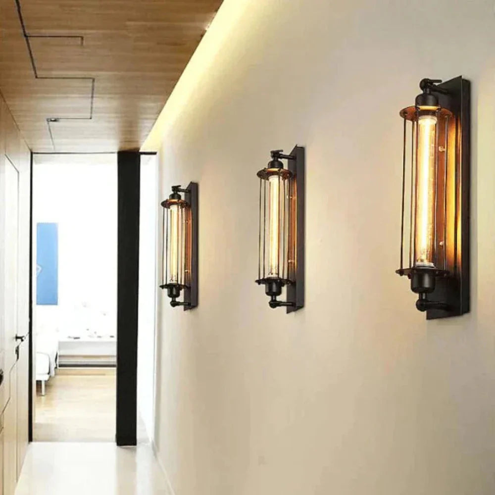 Vintage nástěnné LED světlo - nadčasový design s elegantním nádechem